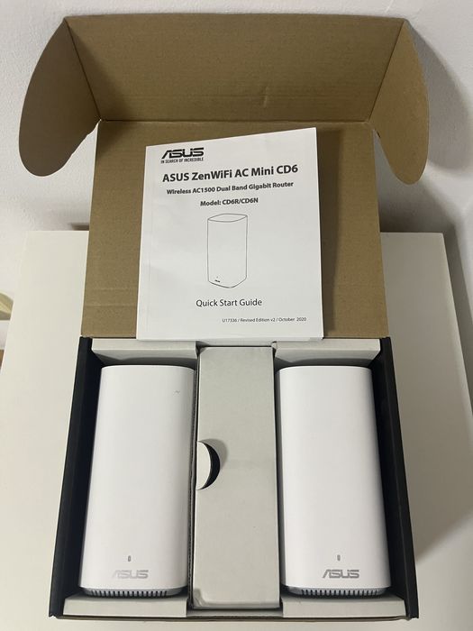 Asus Zen Wifi AC Mini (2-pack CD6) - Sistema Mesh Completo