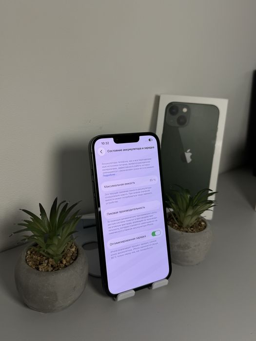 iPhone 13 128 GB Green / Neverlock / 85% АКБ/ Айфон 13 128 ГБ