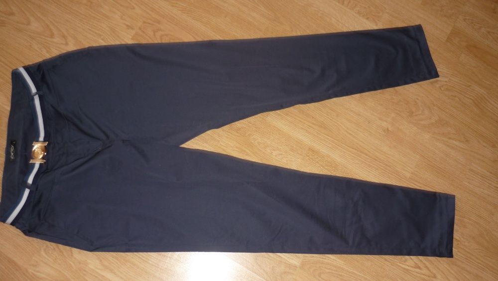 Брюки синие женские