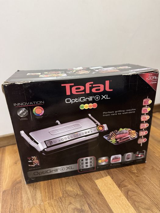 Гриль Tefal OptiGrill+ XL GC722D34