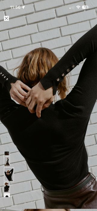 Гольф лонгслів Zara basic
