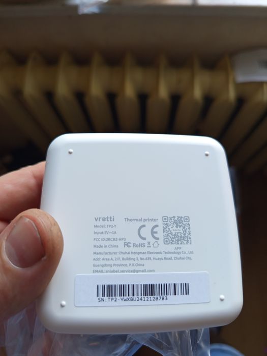 Kieszonkowa drukarka termiczna