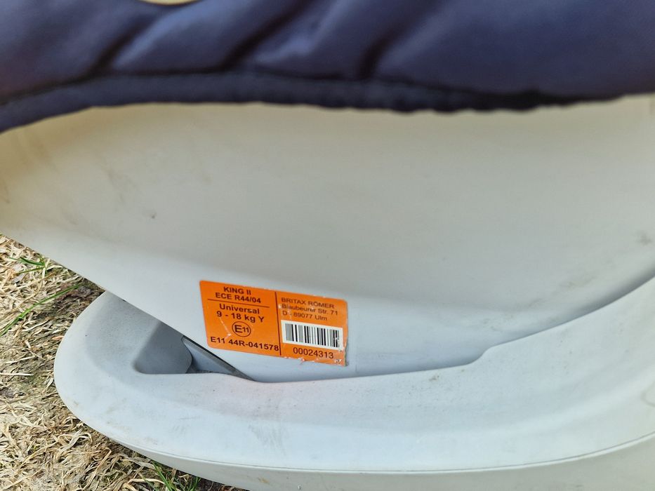 Fotelik Römer Britax King ll 9-18
