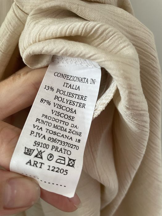 Piękna elegancka sukienka maxi falbanka z wiązaniem NOWA