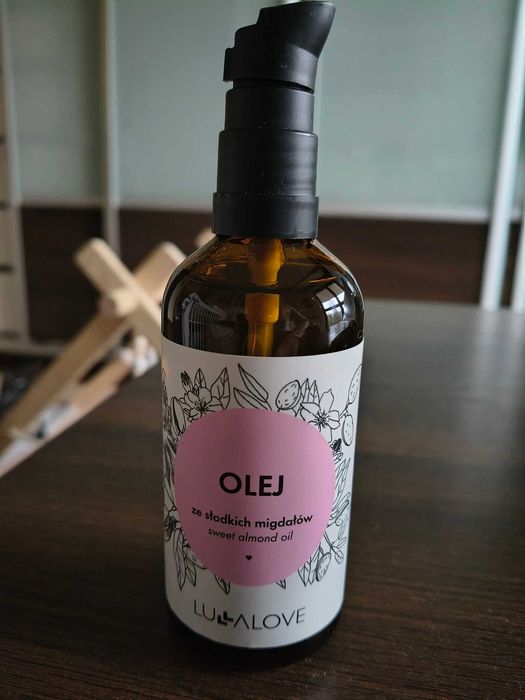 Olej ze słodkich migdałów 100 ml, Lullalove, nowy
