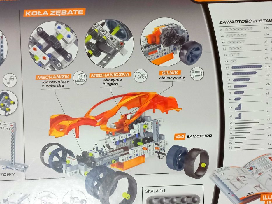 Laboratorium Mechaniki Zabawka naukowa CLEMENTONI 60595 jak NOWE