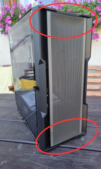 Obudowa komputerowa DarkFlash DK431 Mesh uszkodzona