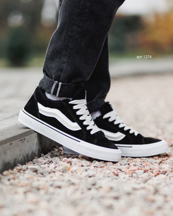 Зимові кросівки ванс на хутрі vans knu skool 36-45 рр