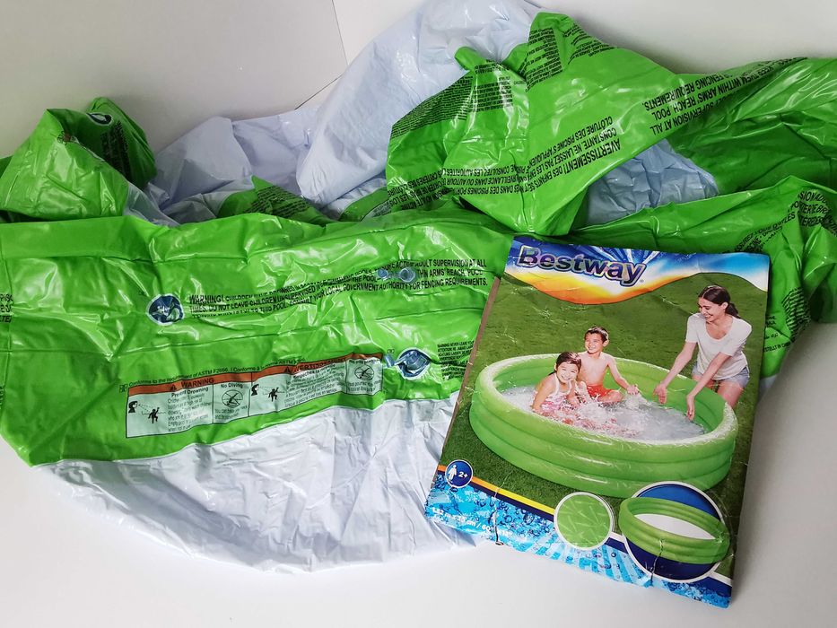 Basen dmuchany Bestway Zielony 1,52m + Gratis