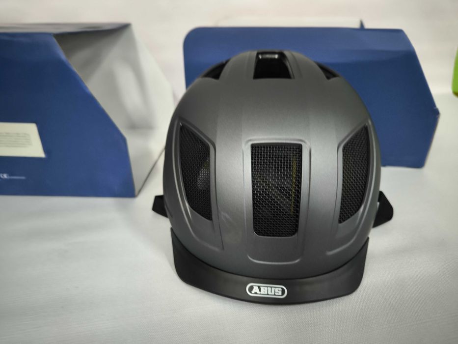 Kask rowerowy miejski Abus Hyban 2.0 Titan 52-58 M