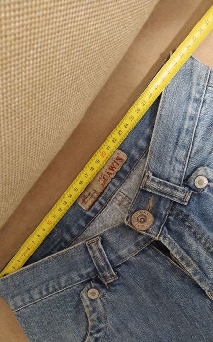 Джинсовые шорты б/у