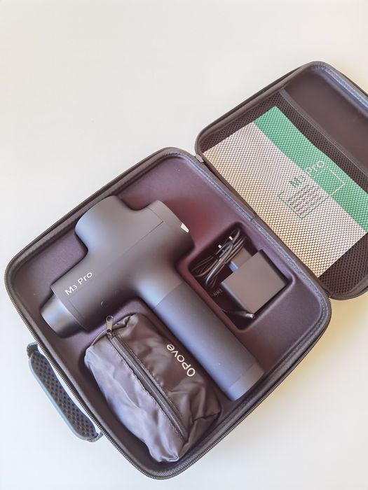 Pistola de Massagem Opove M3 Pro — Nova (Sem Uso)