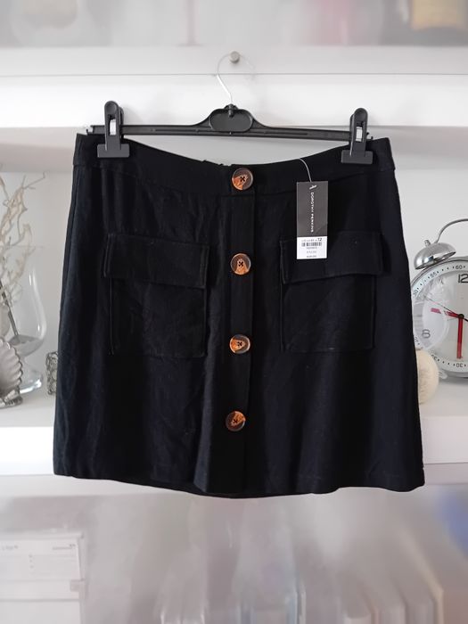 Dorothy Perkins Nowa spodnica lniana