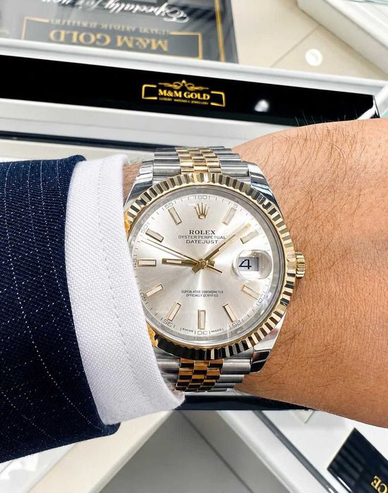 Rolex Datejust 41 Ref. 126333 Stal/Żółte złoto Jubilee 2018 Full Set