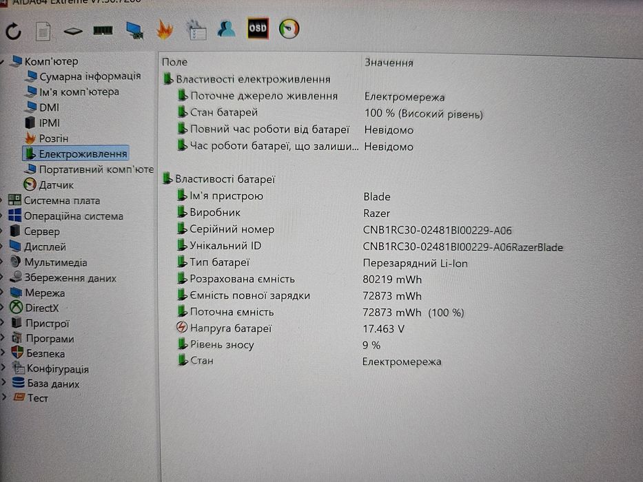 Razer Blade 15 RZ09-0421 (i9-12900H/16Gb/RTX 3080Ti/SSD 1Tb/4K 144Hz)