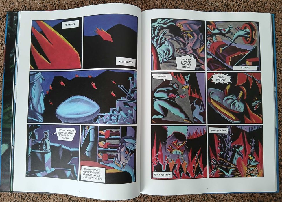 BD - Fogos e Murmúrio (Mattotti & Kramsky)