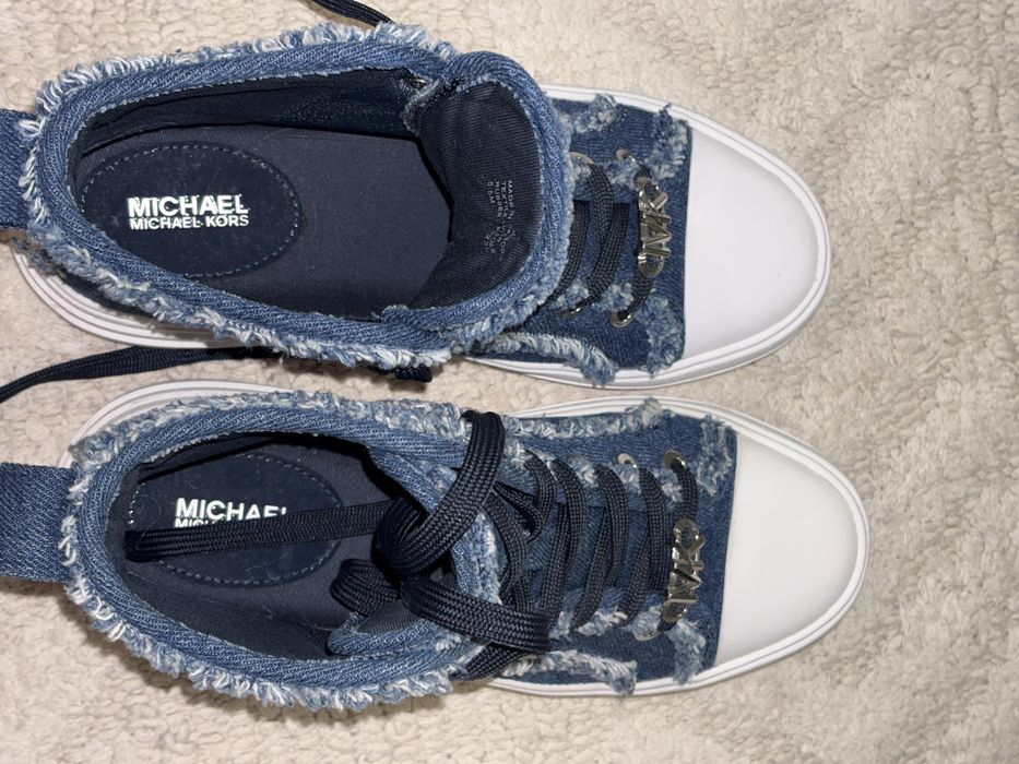Кеди MICHAEL KORS джинсові,куплені в США,оригінал