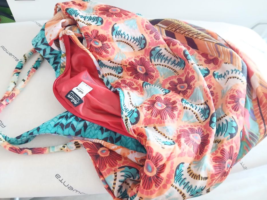 Saco de praia com padrões decorativos - Natura - (ARTIGO NOVO)