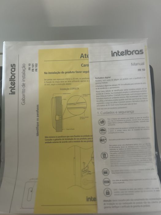Fechadura Digital Intelbras FR 10