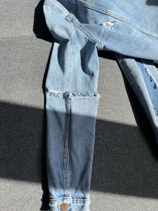 Zara trf denim S-M kurtka jeansowa