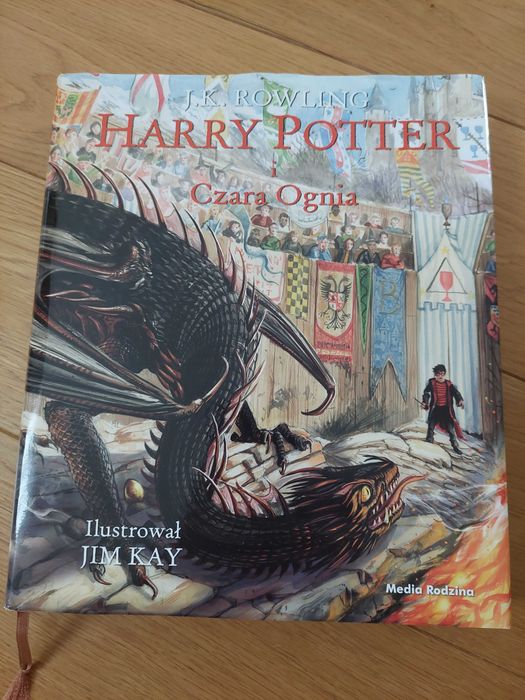 Harry Potter i Czara ognia- ilustrowana