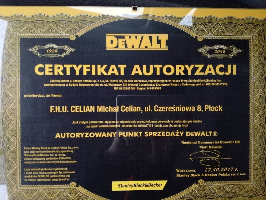 DeWalt Akumulator 18v 5Ah PL Dystrybucja /celian/