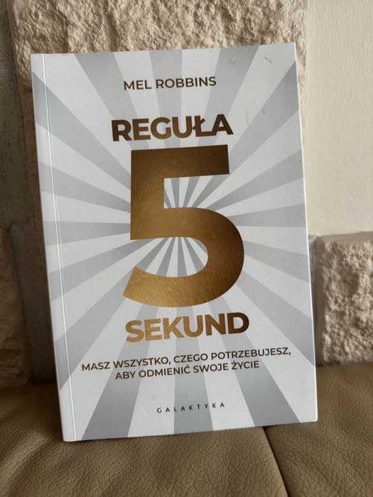 Reguła 5 sekund Mel Robbins książka hit