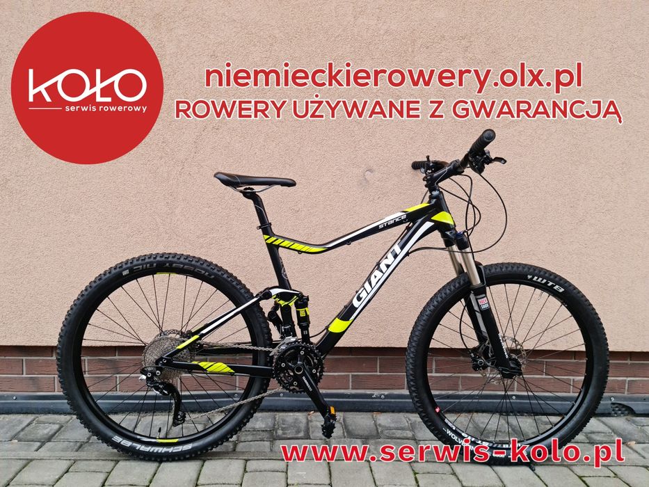 Rower górski FULL MTB GIANT koła 29 SHIMANO DEORE XT alu rockshox