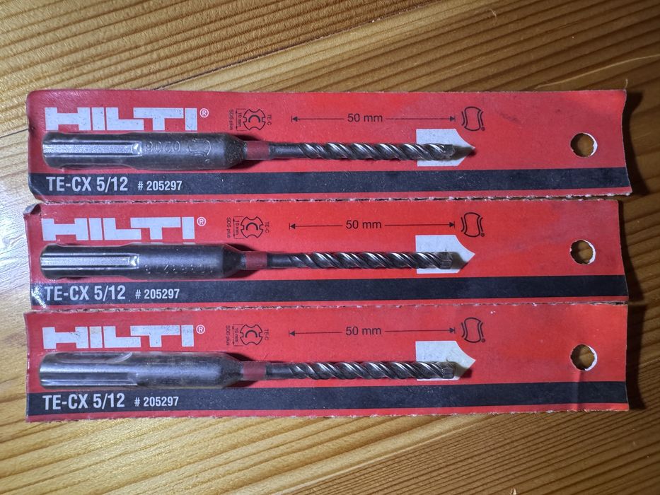Wiertła udarowe HILTI TE-CX 5/12