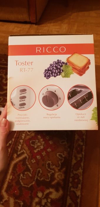 Nowy Toster Ricco RT-77