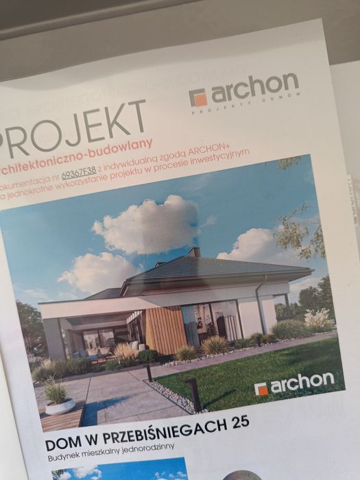 Projekt domu jednorodzinnego - W PRZEBIŚNIEGACH 25