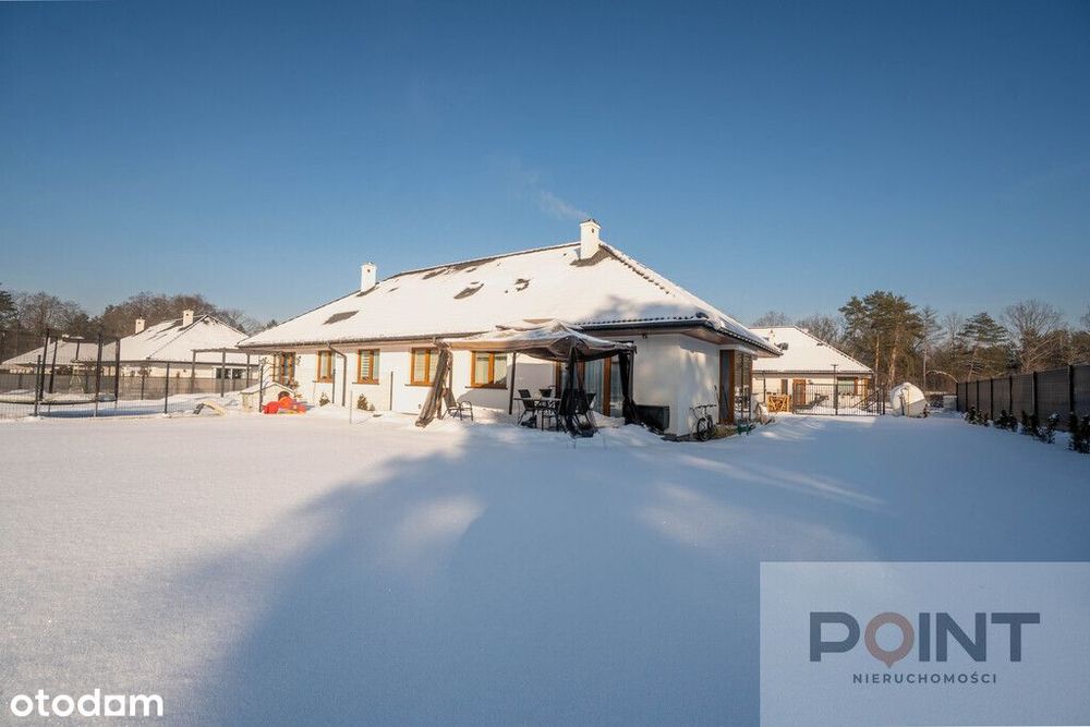 Nowy dom pod lasem w Topolinie | Działka+1000m2