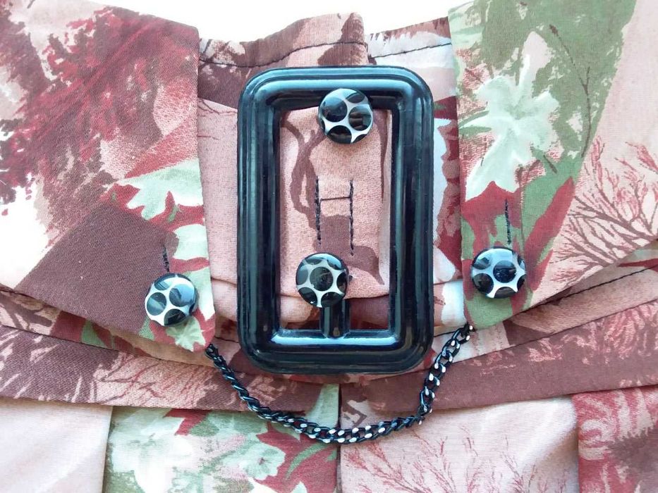 Пестрая женская юбка