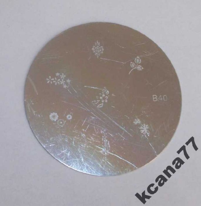 Штамп для дизайну нігтів і штамповка