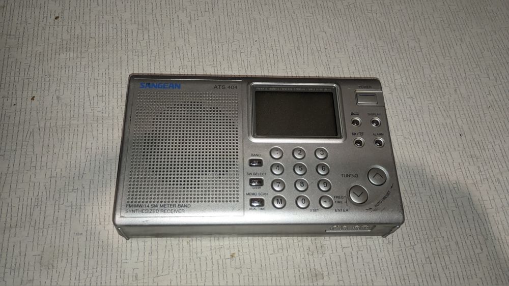 Sangean ATS 404, радіоприймач