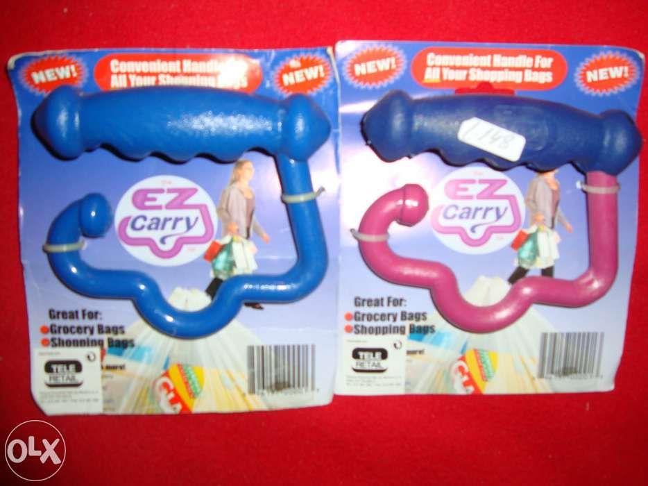 Pegas para sacos de compras