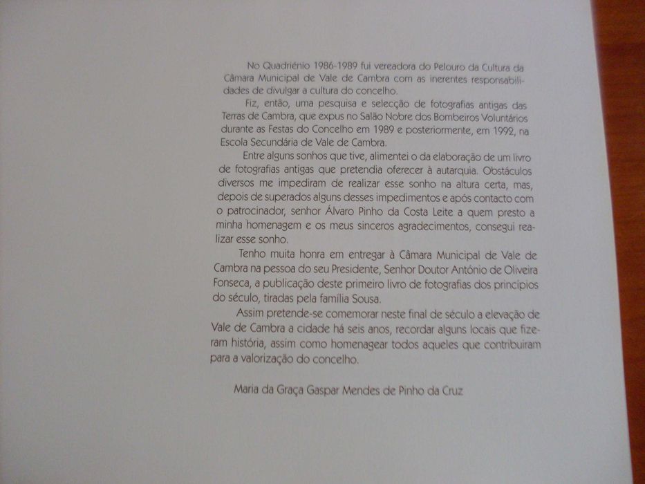 Vale de Cambra -Meio século com Imagens
