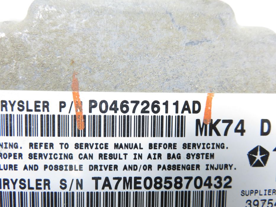 Moduł Airbag Jeep Patriot (mk74)