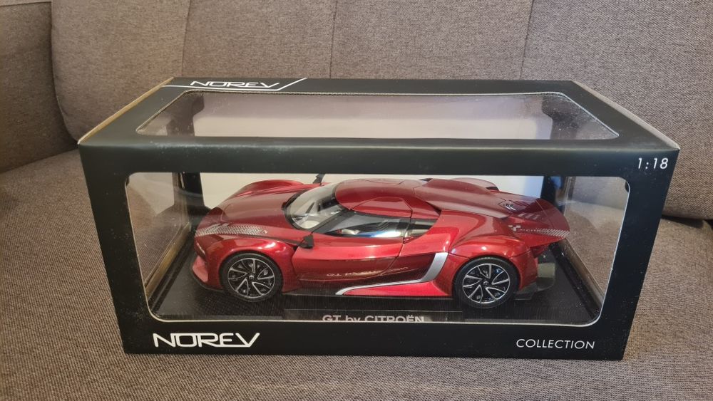 Citroen GT Concept czerwony red NOREV 1:18