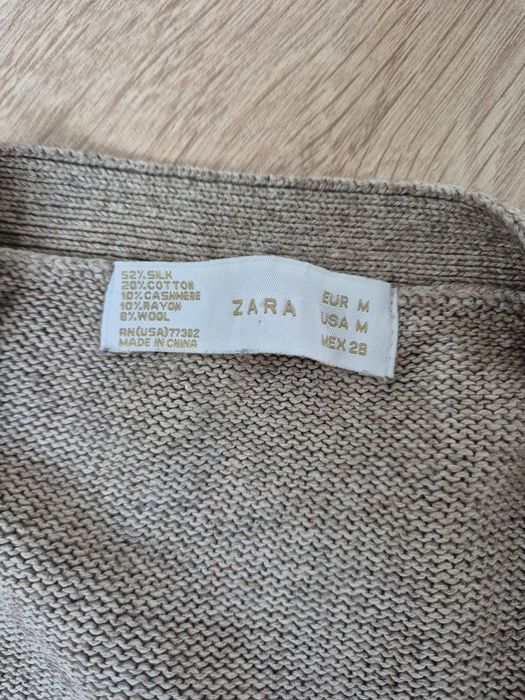 Sweter damski kardigan Zara M używany