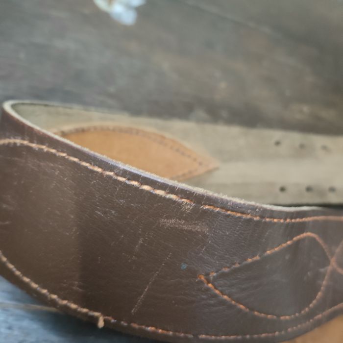 Кожаный офицерский ремень СССР