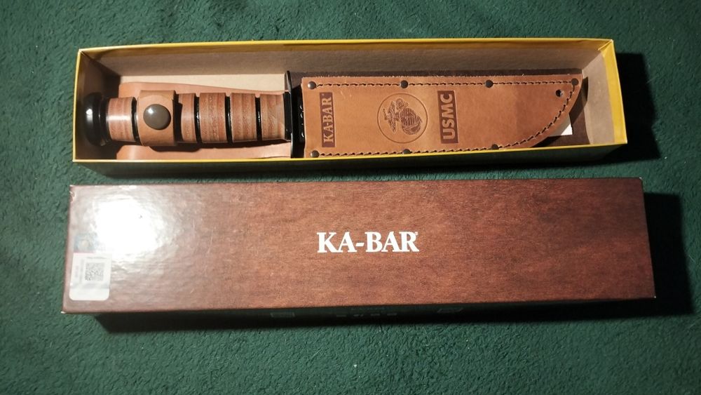 Nóż Ka-Bar USMC - nigdy nieużywany i fabrycznie nowy
