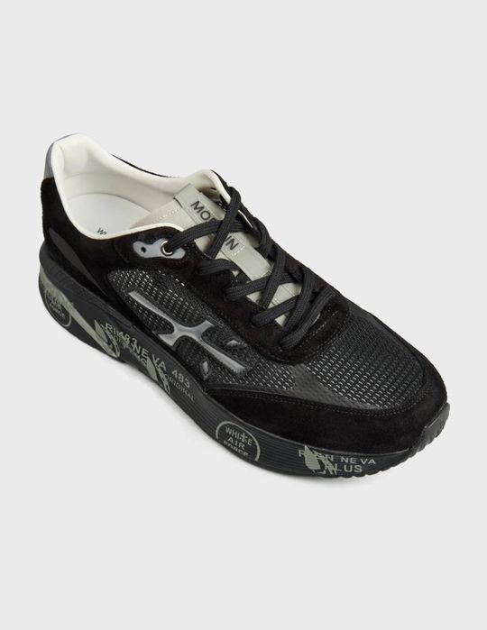 Premiata moerun 7297 black кросівки премиата кросовки mase