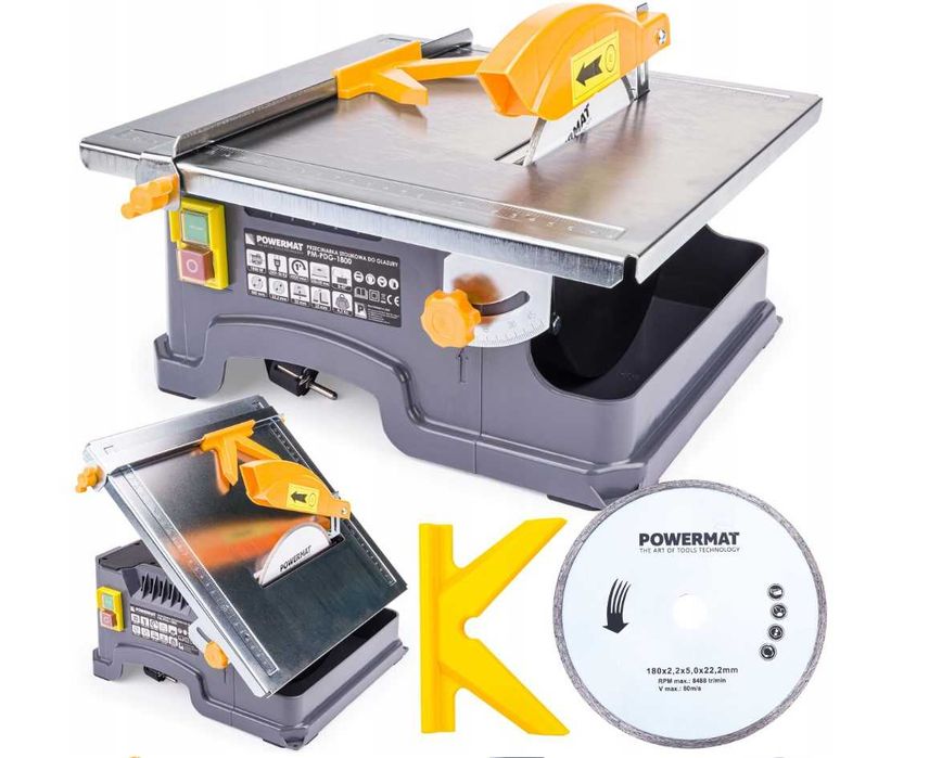 PRZECINARKA DO GLAZURY płytek  piła 1800W STOLIK PM-PDG-1800  PM0547