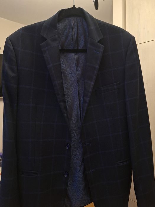 Garnitur męski granatowy 188
