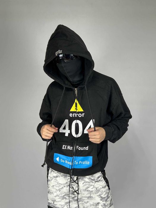 Худі Project G/R Grailz zip hoodie зипка черная кофта чорна худи зіп