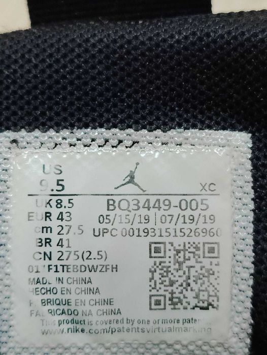 Sapatilhas Nike Air Jordan tam. 43 em excelente estado