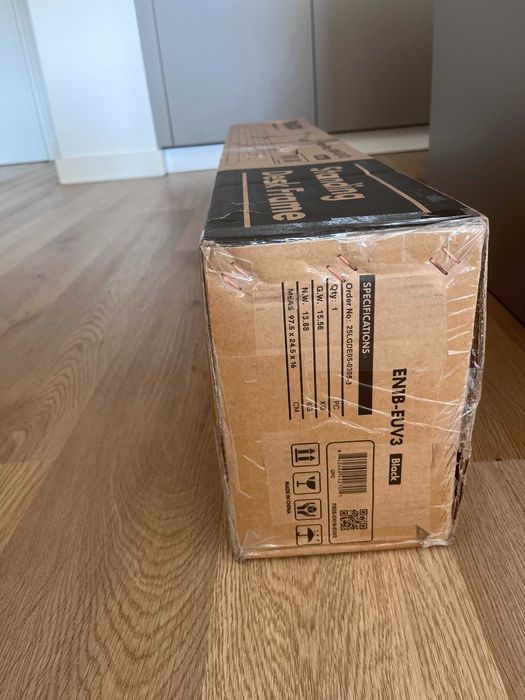 Pernas de Secretária Extensíveis, Preto, Flexipot