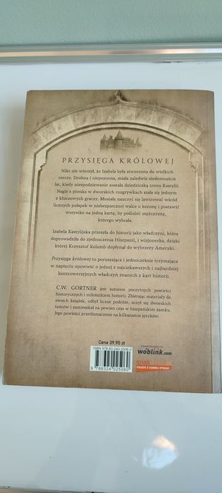 "Przysięga królowa" C. W. Gortner