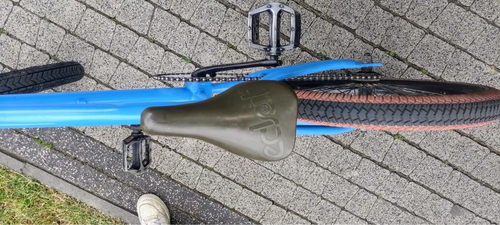 Bmx różowo niebieski